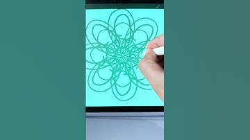 Digital spiral art ❤️ #spiral #shorts