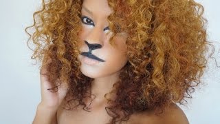 Lioness Halloween Makeup Tutorial