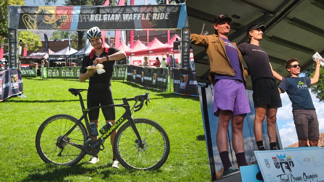 I AM the Triple Crown of Gravel CHAMPION Belgian Waffle Ride Utah