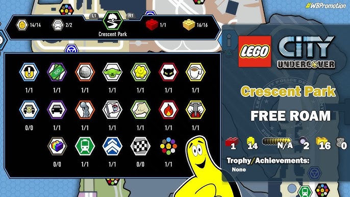 Sobriquette gå ind Udvej Lego City Undercover: Fresco FREE ROAM (All Collectibles) - HTG - YouTube