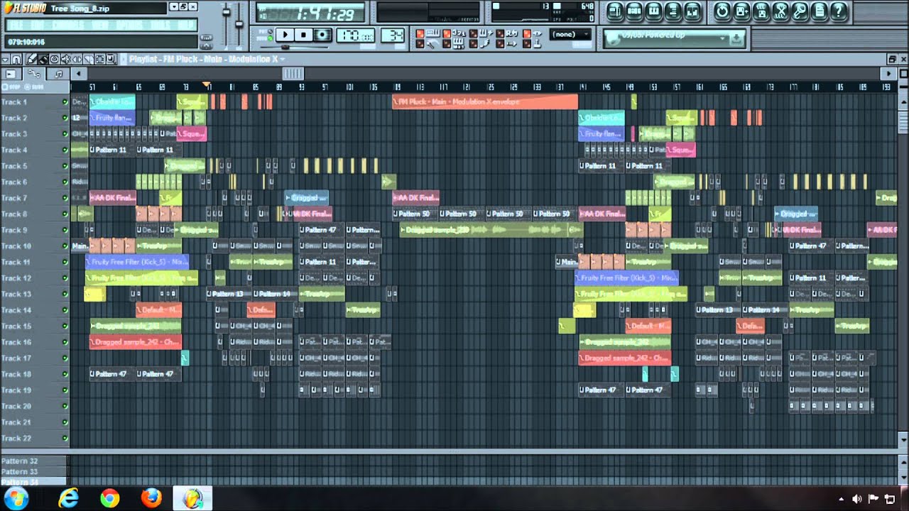 fl studio find key of song