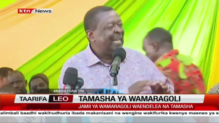 Waziri mwandamizi Musalia Mudavadi ahudhuria tamasha ya wamaragoli