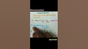 Decimals | #class6 #cbse #numbers #grade6 #maths #mathsolution #decimals #onlineclasses #math
