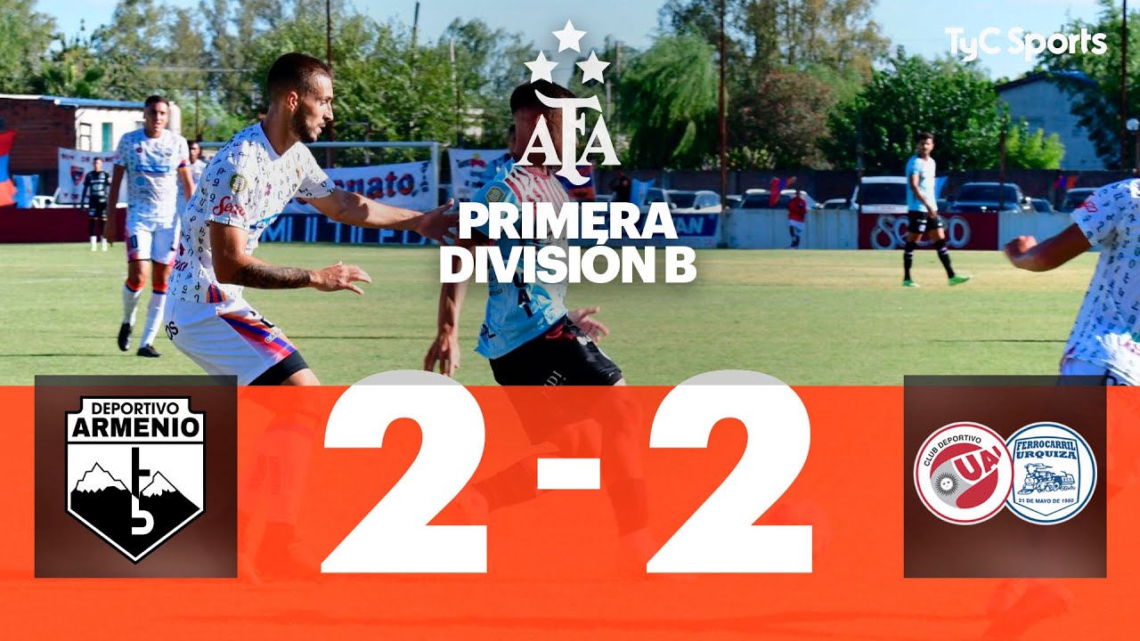 UAI Urquiza 1-0 Deportivo Armenio, Primera División B