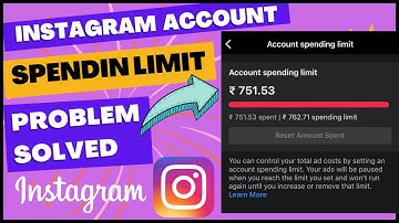 Instagram Account Spending Limit Problem Solved || How to Change A Spending Limit For Instagram Ads