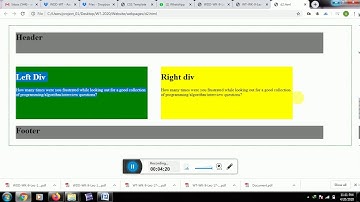 Learning CSS | Page Layout (Float)