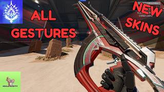 New Evolutive Skin for the R-301 (Blood Omen), S30 Battle Pass, All Gestures. [Apex Legends - Oct26]