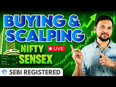 LIVE TRADING Nifty BankNifty and SENSEX | Option Buying | 22 Sept #livetrading