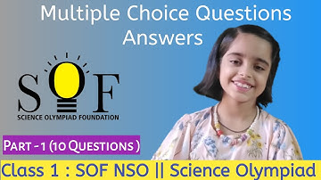 1.Weather and Sky Part - 1 SOF NSO Class 1 |Science Olympiad Questions Answers
