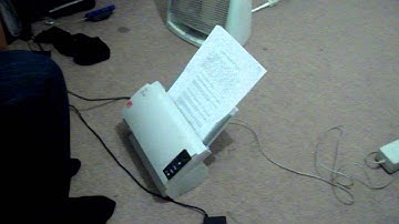 Fujitsu fi-5120c scanner in action!