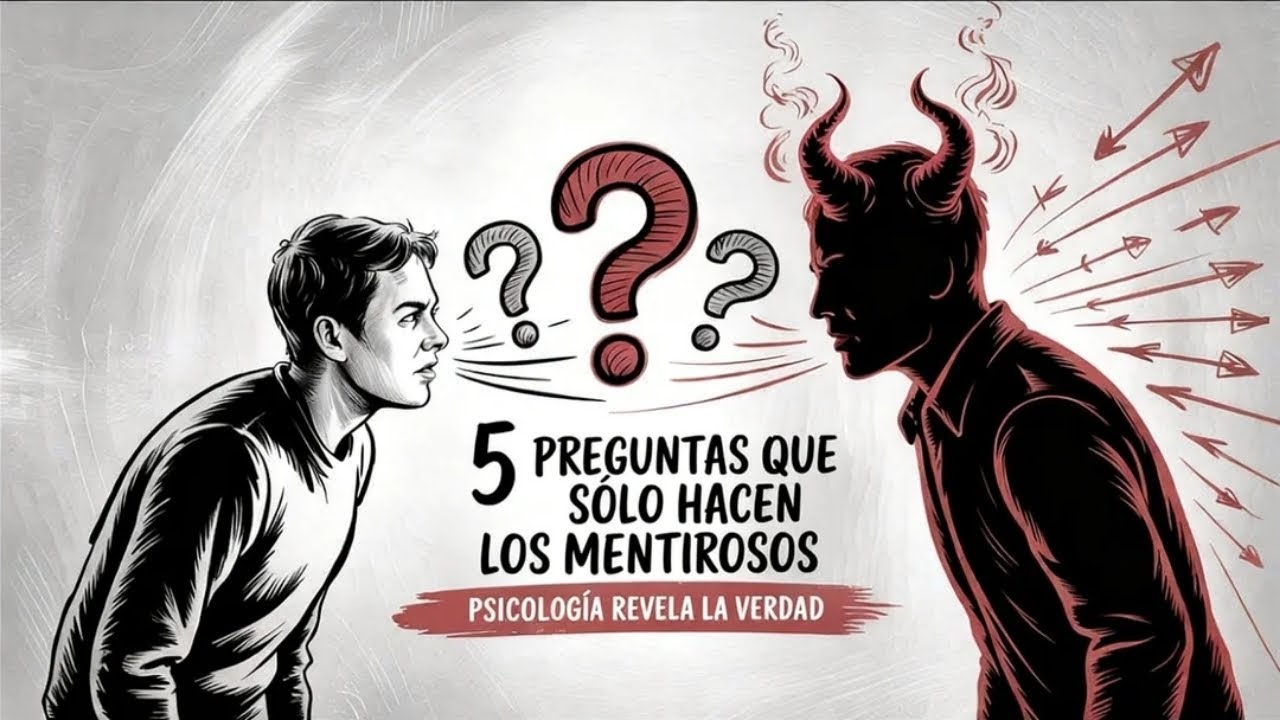 5 preguntas que solo hacen los mentirosos (la psicología revela la verdad)