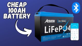 Unleashing the Power: Acoucou 12V 100Ah Bluetooth LiFePO4 Battery Review!