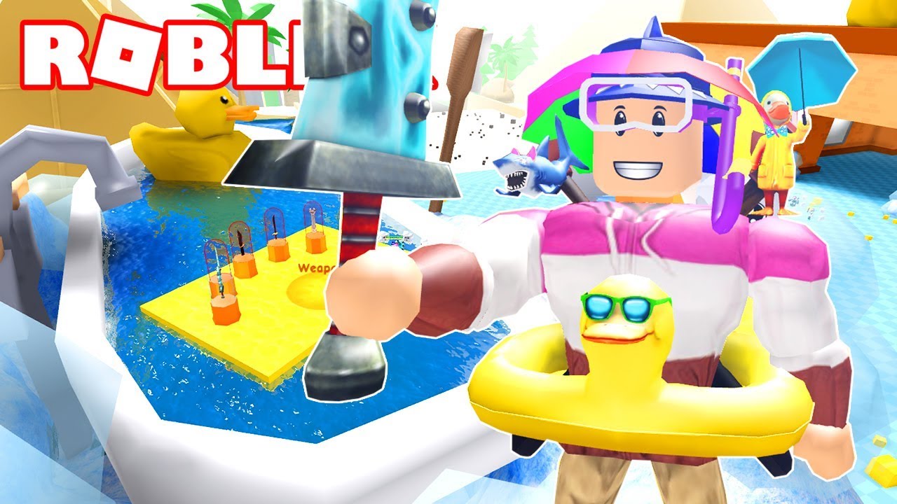 ZONA DE BAÑO, ESPADAS Y POCIONES NUEVAS! 📦 Roblox Unboxing Simulator gameplay español transistor