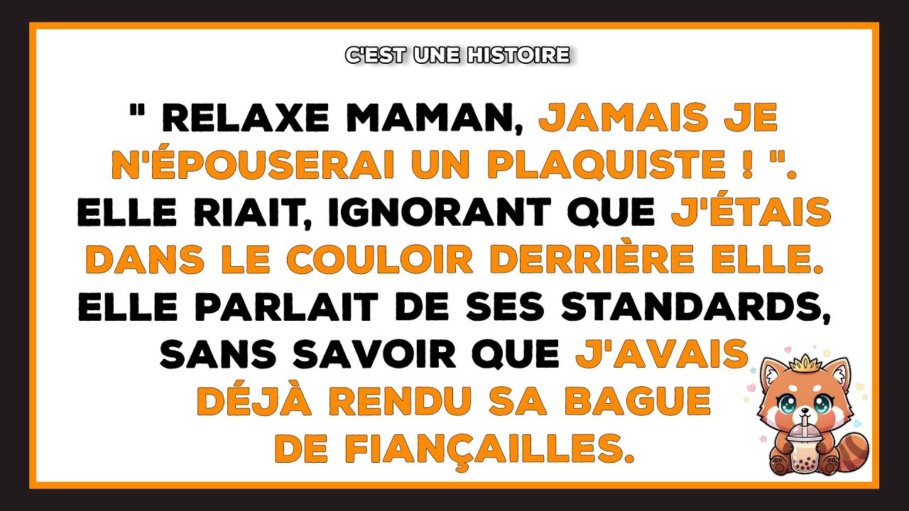Elle méprisait mes mains. Dommage pour elle, il les a utilisées pour retirer la bague...