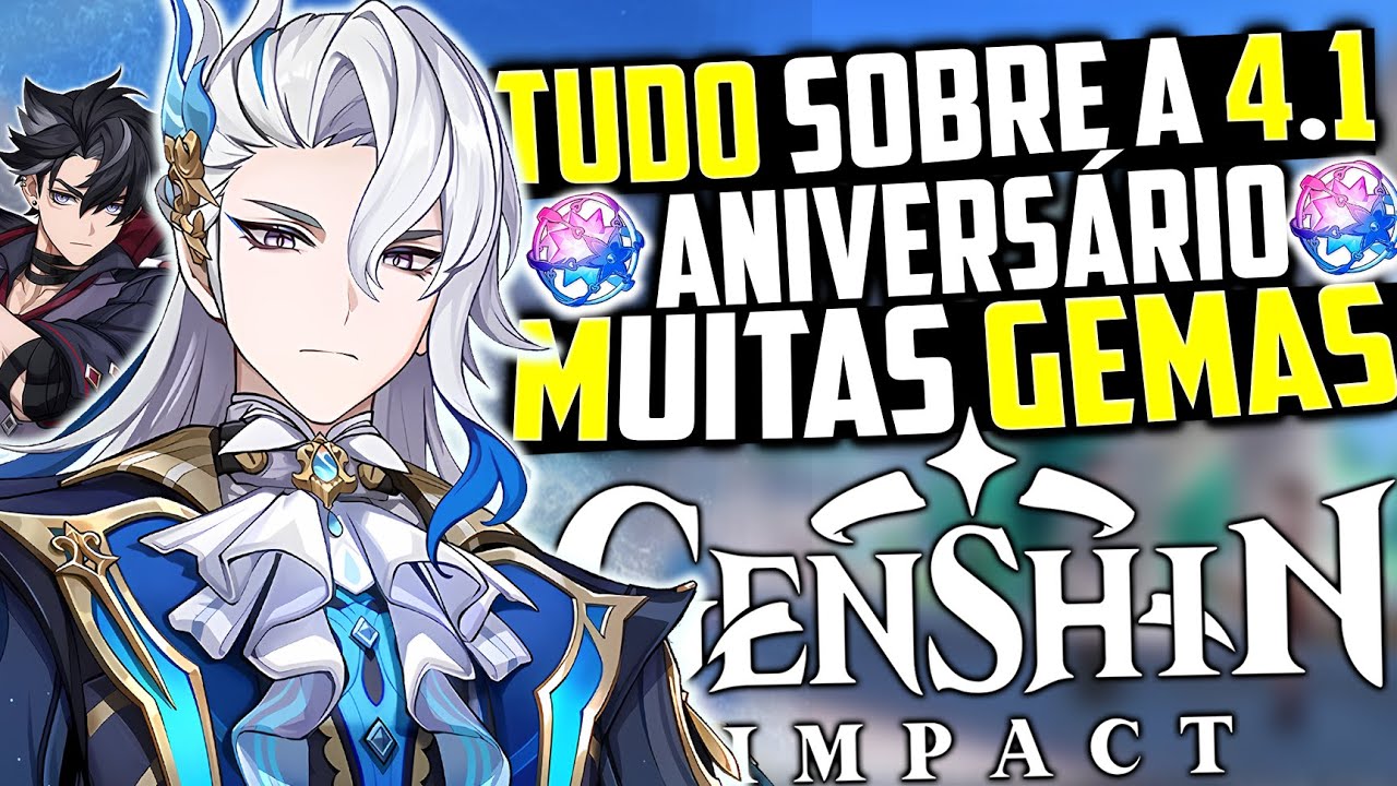 Genshin Impact 4.1: Data de Lançamento, Personagens e Eventos