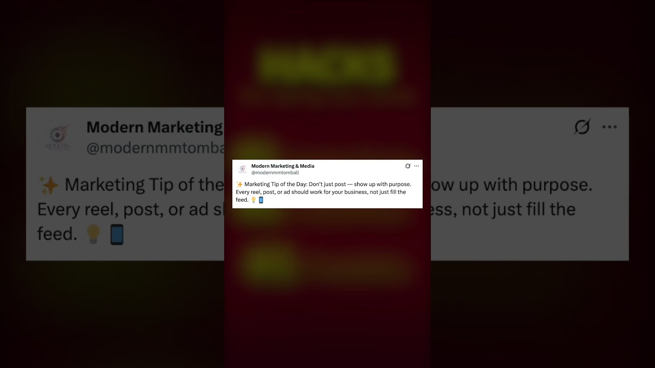 Marketing Tip of The Day 👆