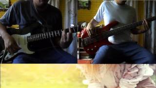 your song ellie goulding cover guitar and bass