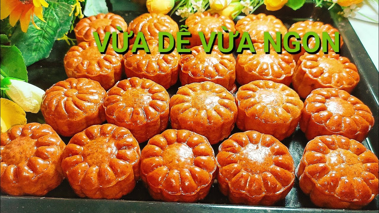 SÁNG TẠO HAY : BÁNH TRUNG THU NHÍ KHÔNG CÁN BỘT KHÔNG... - youtube