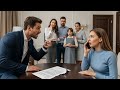 «Продай квартиру для мамы или вали!» — закричал муж при всей семье. Но её звонок уничтожил его.