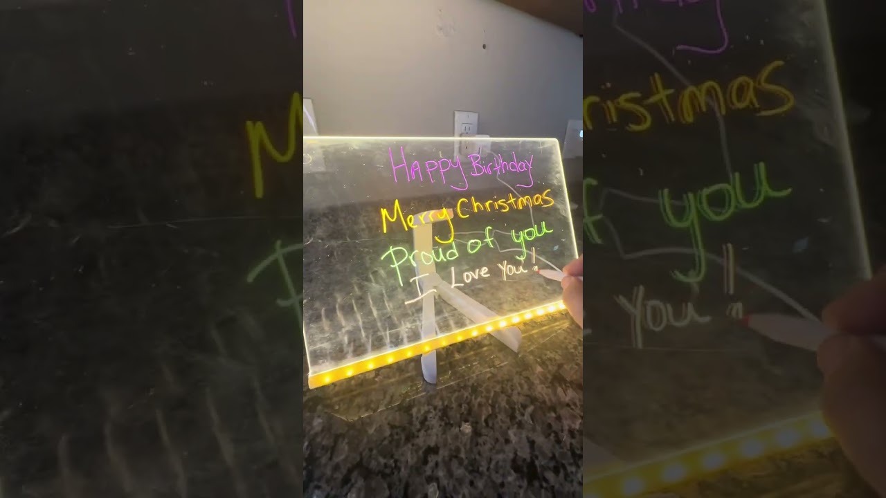 Perfect christmas gift: led light board for kids! 