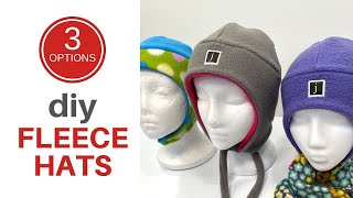 DIY Fleece Earflap Hat | Simple Sewing Tutorial