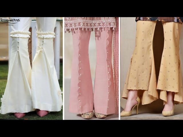 Top 20 Latest Trouser Pants Designs Salwar Styles for Women 2022