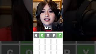 My Chat couldn't believe that this was today's Wordle answer