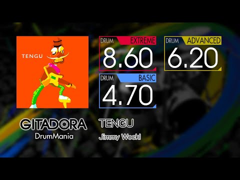 【GITADORA】 TENGU (EXTREME ~ BASIC) Drum