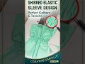 Unique sleeves design sleeves beautiful Sleeves design #shortfeed #youtubeshort#fashion #sewing
