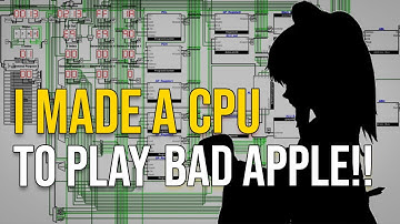 I Created My Own 8-Bit CPU Just to Run Bad Apple
