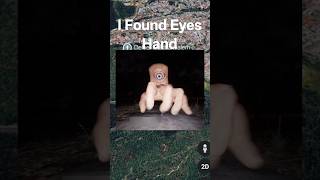 🤯😶‍🌫️I Found Very Creepy Eyes Hand on google map🗺️#shots #reel #trending #viral #googleearth #map