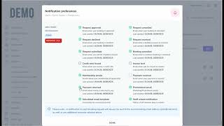 LemonBooking - Staff - Email notifications