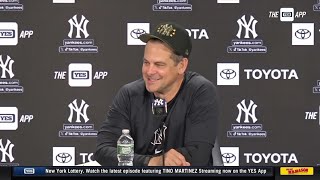 Aaron Boone on Luis Gil's 14-strikeout start, Juan Soto's two home runs