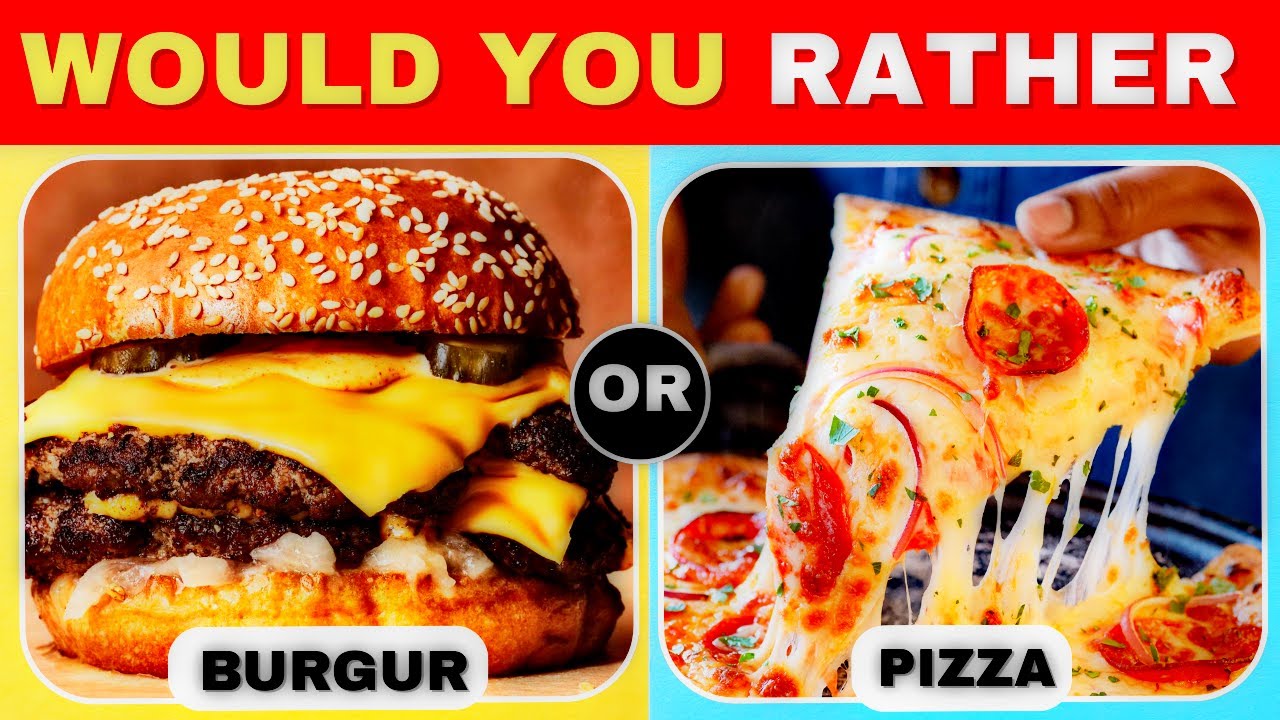 Что бы вы предпочли? 🍔🍗🍟Ресторан быстрого питания 👨‍🍳 | Prime Quizz