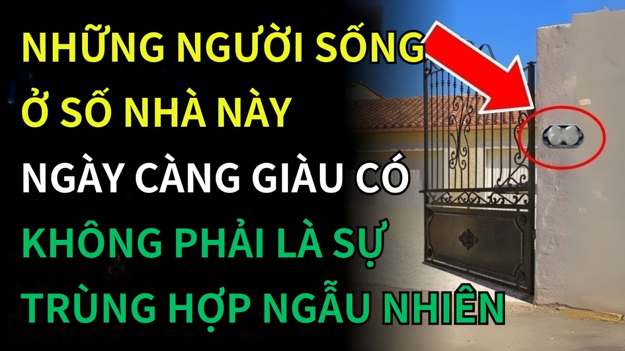 Số nhà phong thủy: 6 con số may mắn giúp thay đổi vận mệnh & thu hút tài lộc | Trí tuệ Phật giáo