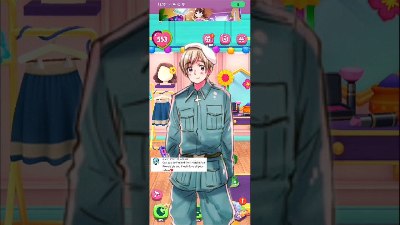 Finland💚 from Hetalia Axis powers ✨