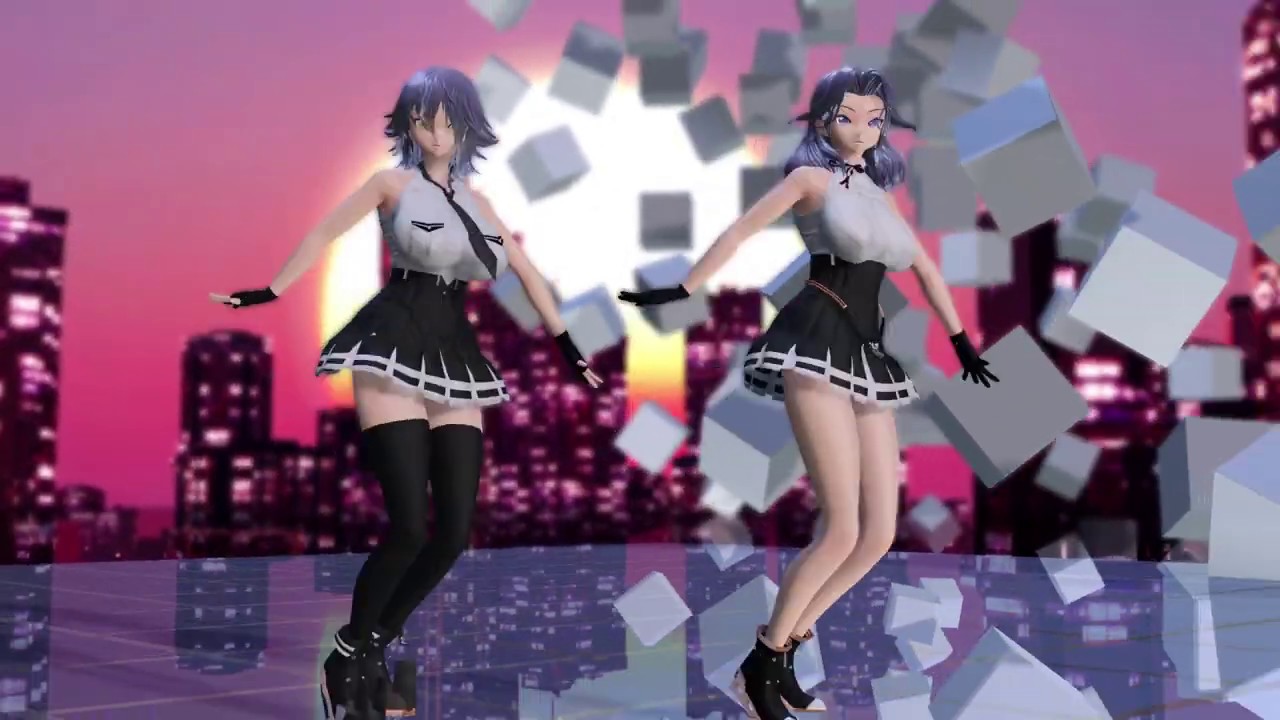 【MMD艦これ】天龍さん龍田さんの「有頂天ビバーチェ」 - YouTube