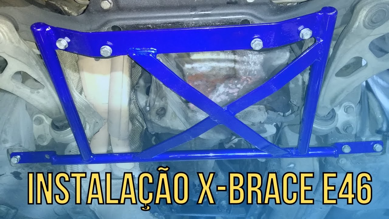 Como instalar X Brace na BMW E46 - YouTube