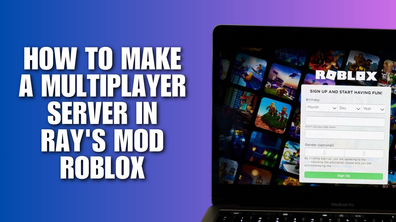 How To Make a Multiplayer Server in Ray's Mod Roblox (Server Setup ...