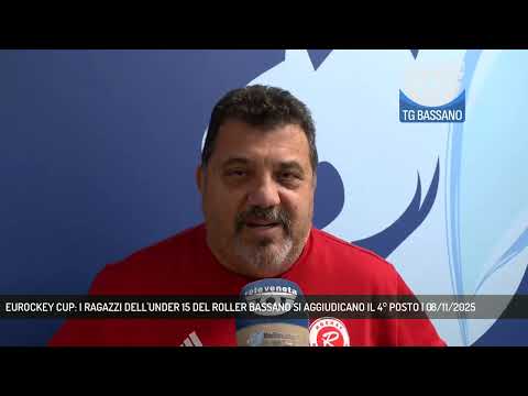 EUROCKEY CUP: I RAGAZZI DELL'UNDER 15 DEL ROLLER BASSANO SI AGGIUDICANO IL 4° POSTO | 08/11/2025