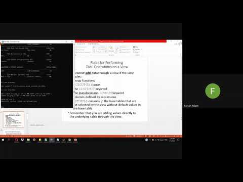 DML Operations on view || Lab 9 (Monday) || Database Application using PL/SQL