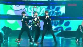 110409 Dalmatian - The Man Opposed (Remix), LIVE @ Music Core