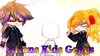 •`Aftons Kids Genes•` - ~ Ft: H.S William A. & Mrs.Afton // Aftons GCMM(?)~ #gachaclub #aftonfamily
