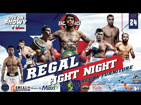 THE BOXING SHOWCASE FULL EVENT - REGAL FIGHT NIGHT PRO BOXING EVENT SEP 24