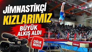 Erzincan’da Jimnastikçi Kızlar Büyük Alkış Topladı 19 Mayıs Gösterileri Yaşar Erkan Spor Salonu