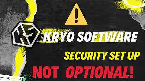 KrYo Software Diablo 4 - Initial Security Setup - NOT OPTIONAL