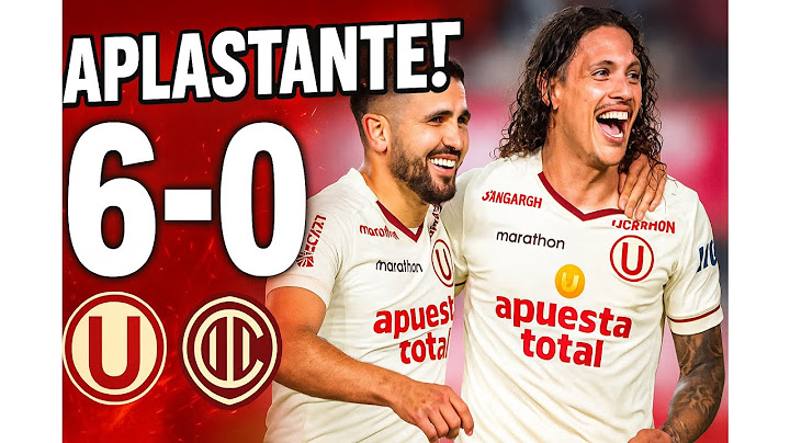 Universitario vs UTC 6-0 Resumen Y Goles COMPLETO 🔥 Liga 1  Apertura 2025 HD