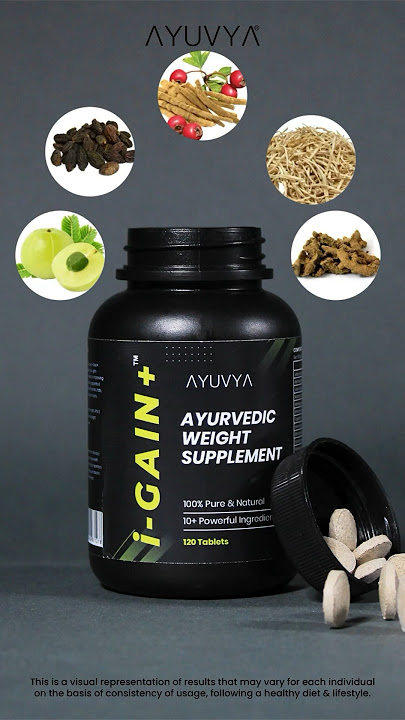 #ayuvyaayurveda ‘s 100% Ayurvedic Weight Gainer - i-Gain  👍🏻 #weightgain #youtube #shorts #gainer