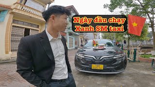 Lần đầu sạc xe điện VF8 và ngày đầu chạy Xanh sm taxi sẽ ntn | XT