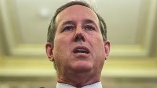 Santorum Realizes Mid-Speech He F***ed Up